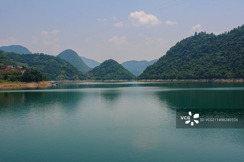 湖北宜昌长阳清江画廊风景区图片素材