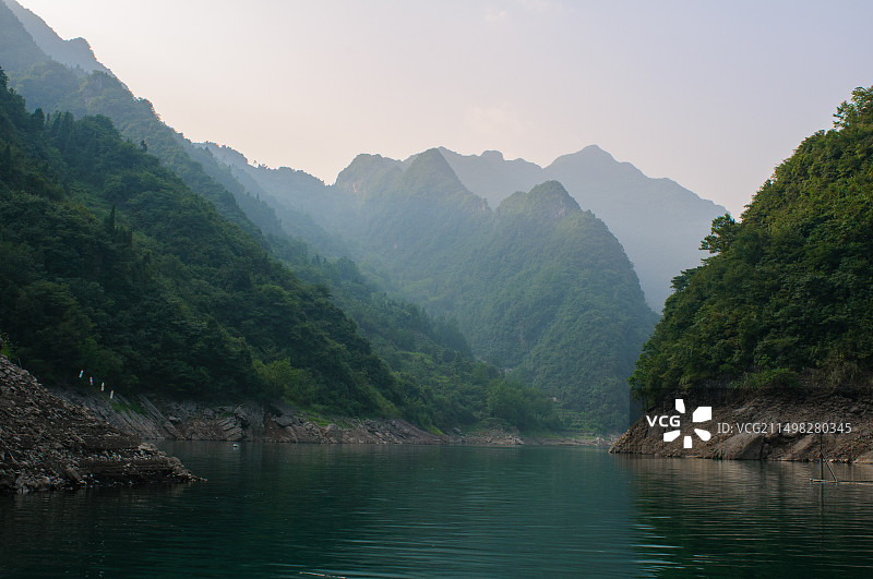 湖北宜昌长阳清江画廊风景区图片素材
