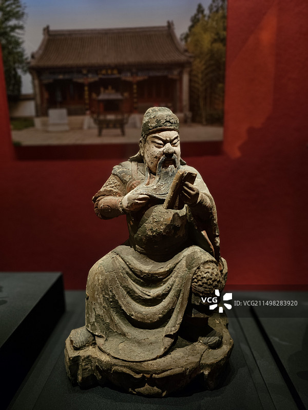 成都武侯祠关公像图片素材