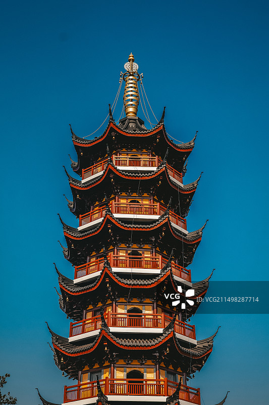 早晨的鸡鸣寺图片素材