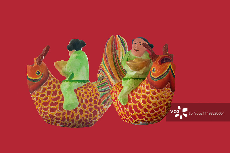 立体年画，大吉大利，玩龙灯，郑州美术馆图片素材