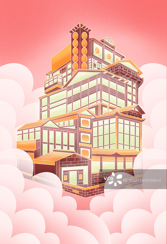 洪崖洞图片素材