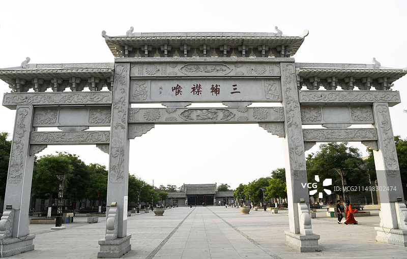 河北邯郸广府古城广平府署图片素材