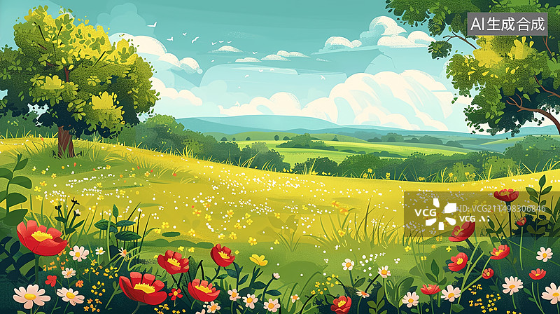 【AI数字艺术】夏天促销电商助农产品鲜花户外背景图片素材