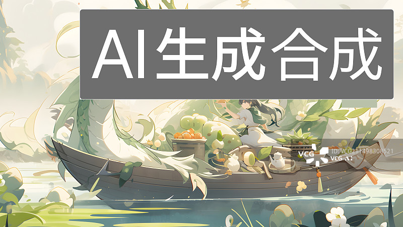 【AI数字艺术】端午节端午龙舟划龙舟龙节日设计模板图片素材