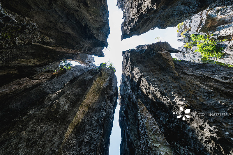 昆明石林风景区图片素材