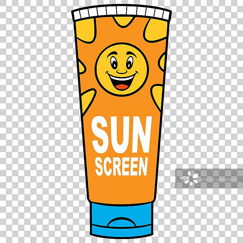 防晒霜图片素材