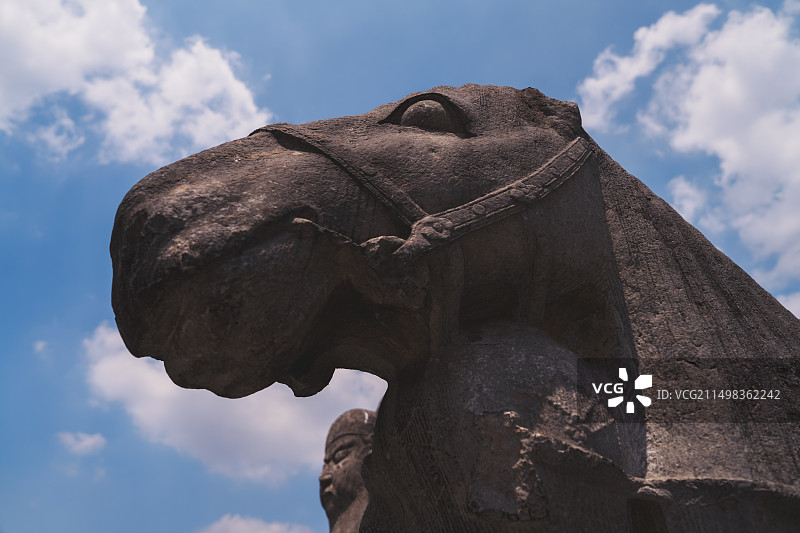 安徽凤阳明皇陵石像生图片素材