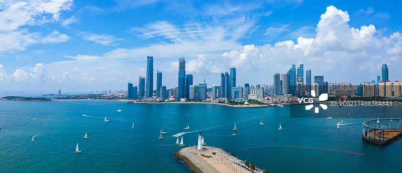 青岛城市风光青岛海滨风光图片素材
