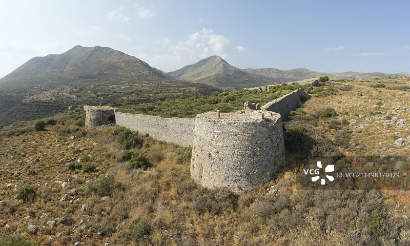 凯莱法城堡，奥斯曼堡垒，马尼图片素材