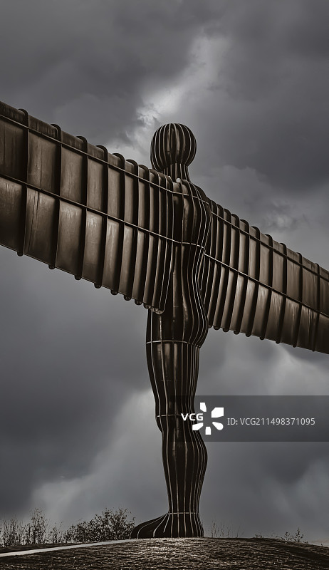 英国盖茨黑德的北方天使图片素材