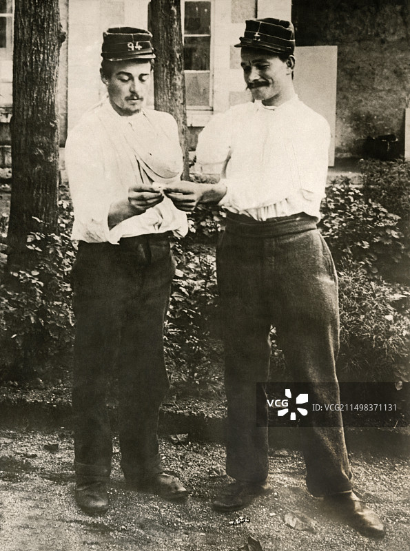 一战时期截肢士兵图片素材