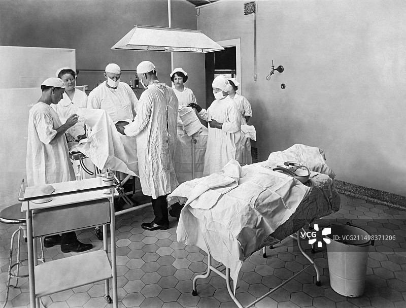 医院外科团队图片素材