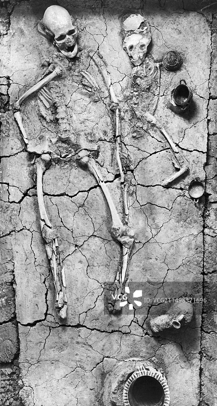 伊特鲁里亚陵墓展览图片素材