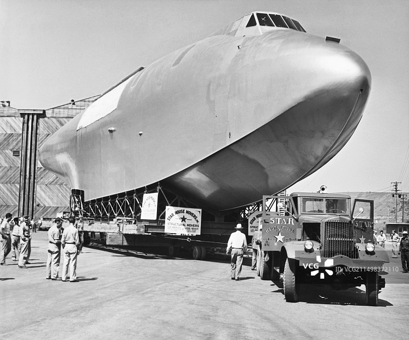 云杉鹅机身运输图片素材