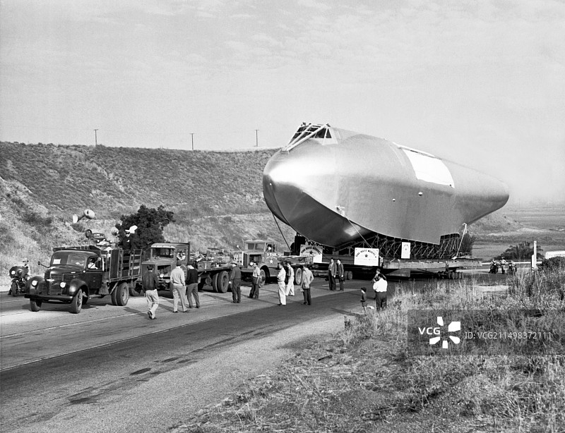 云杉鹅机身运输图片素材