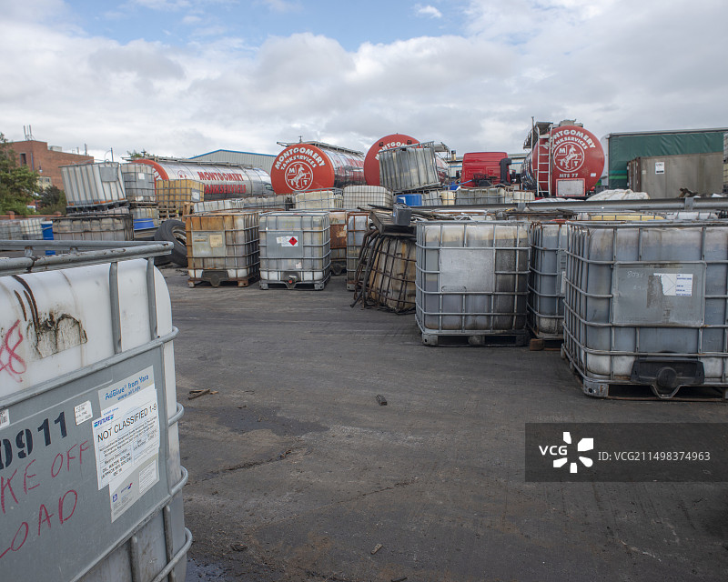 危险废物处理设施图片素材