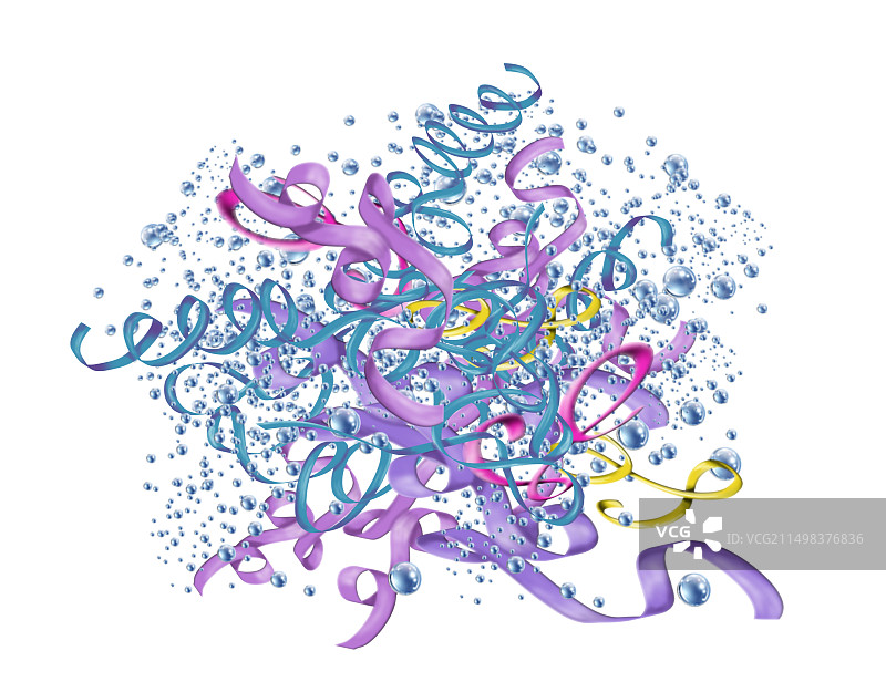 血红蛋白图图片素材