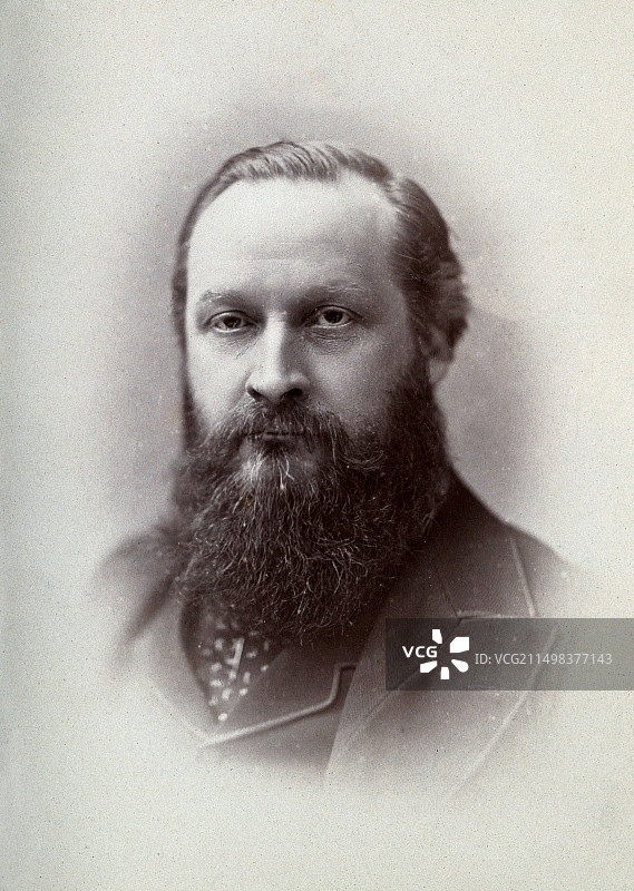 亨利·莫兹利，英国精神病学家图片素材