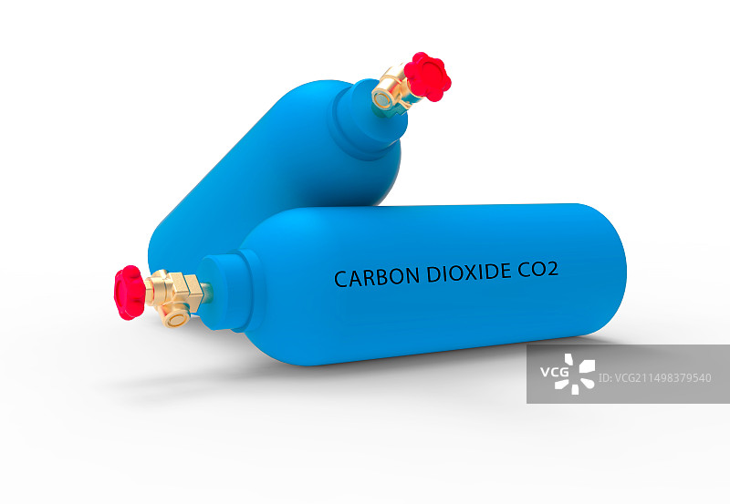 二氧化碳气体罐图片素材