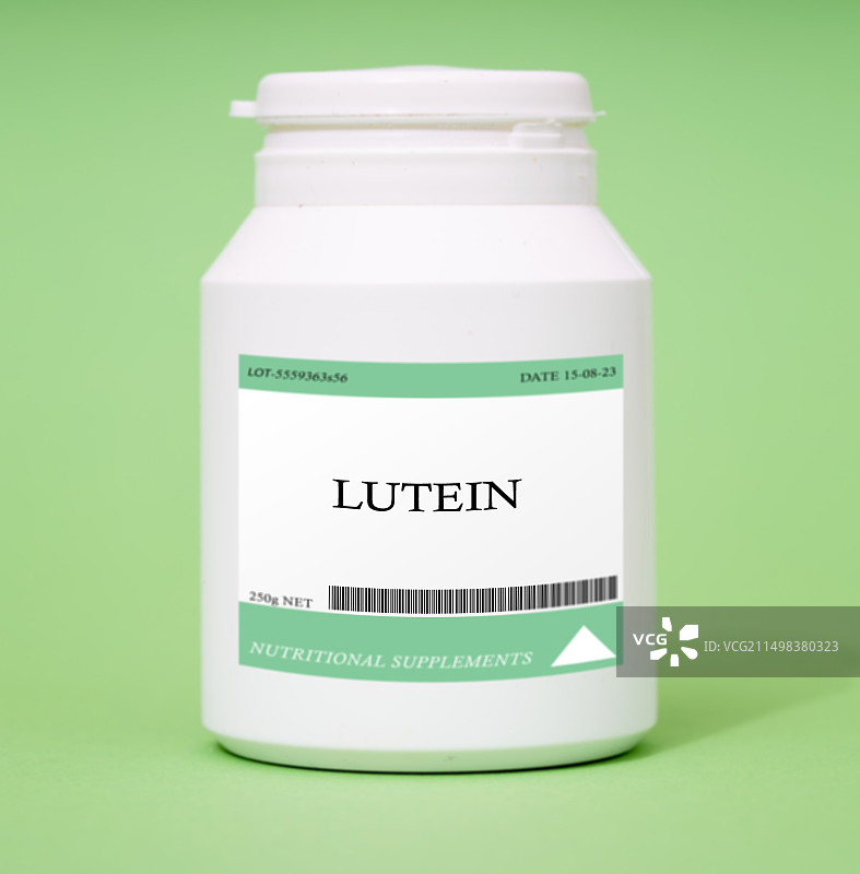 叶黄素容器图片素材