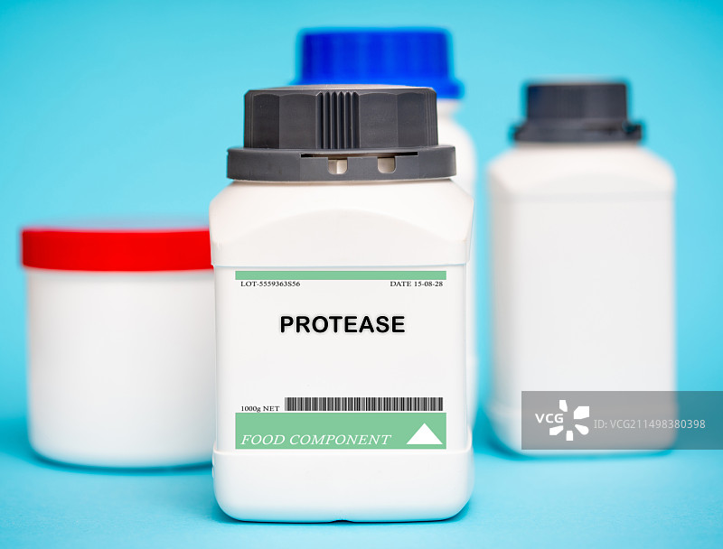 蛋白酶容器图片素材