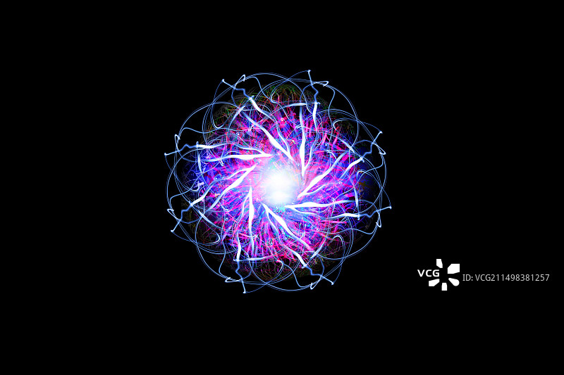 量子波动概念图图片素材