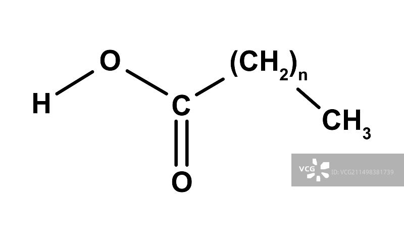 脂肪酸图示图片素材