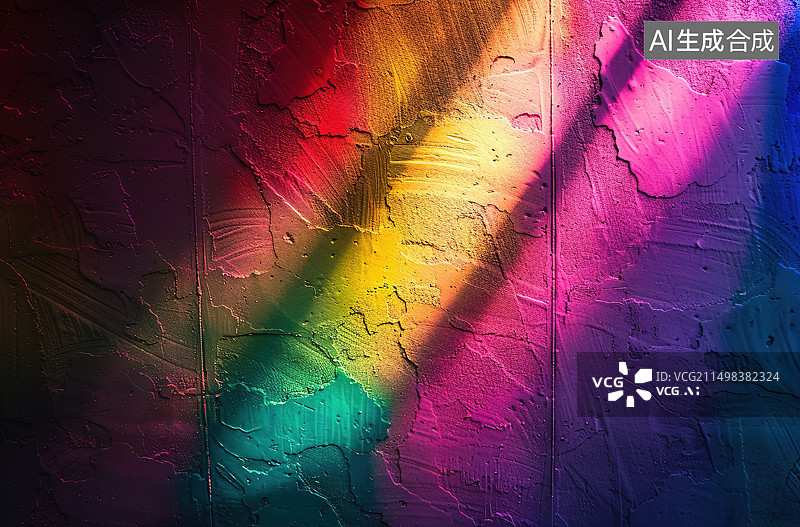 【AI数字艺术】风化墙全幅拍摄图片素材