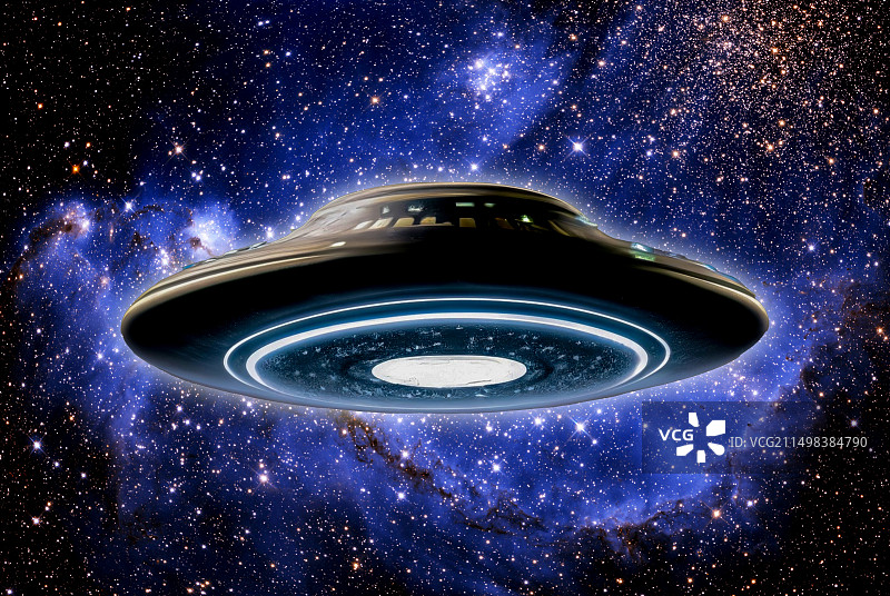 不明飞行物插画图片素材