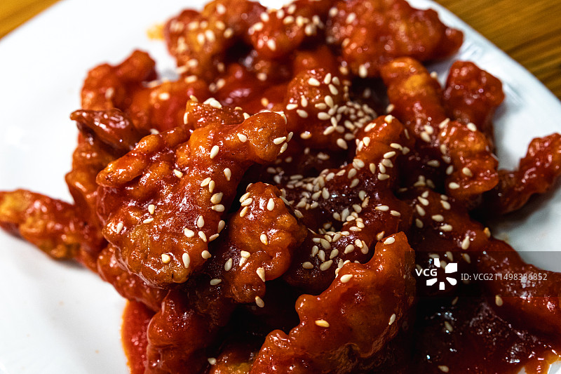 糖醋里脊图片素材