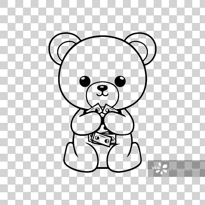 带有“Ted”标签的泰迪熊绘画图片素材