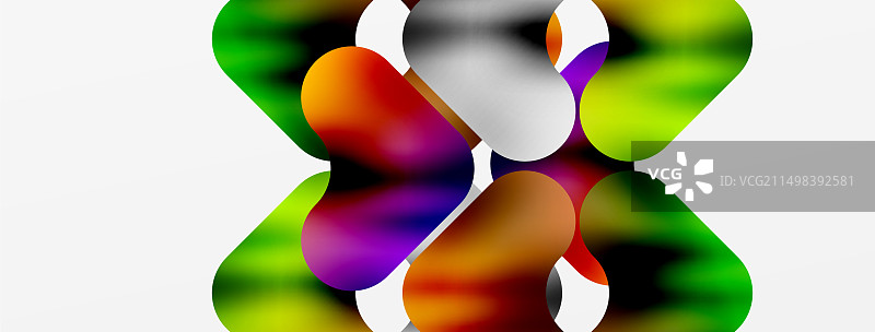 数字8被彩色气球环绕图片素材