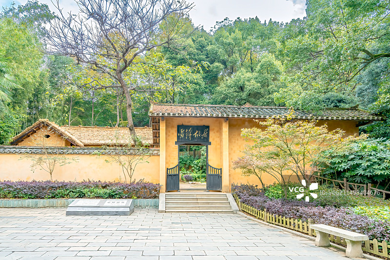 长沙市雷锋纪念馆,雷锋故居,著名景点图片素材