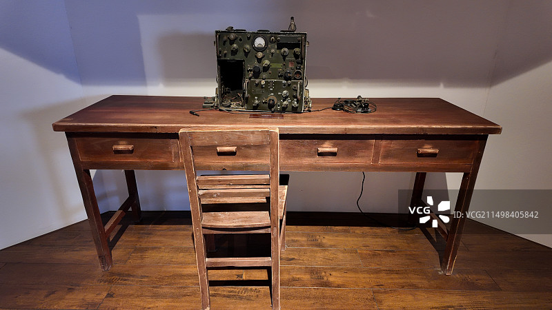 抗战期间的秘密电台历史资料介绍图片素材