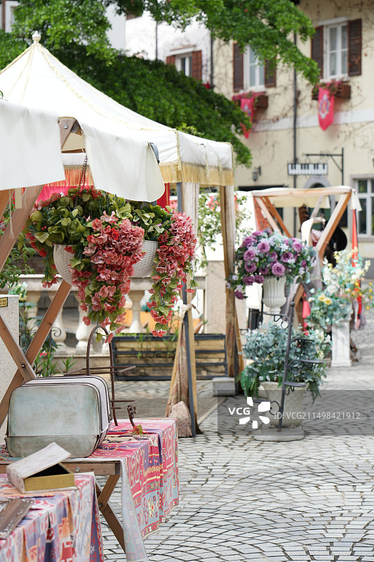 惠州哈施塔特景区特色市集图片素材