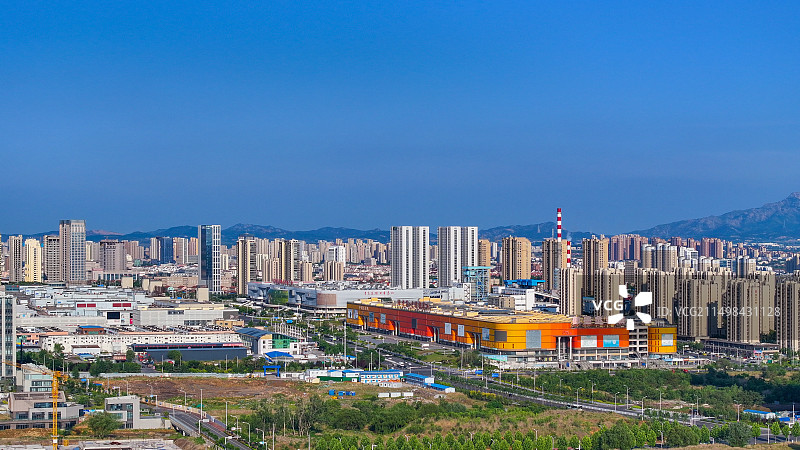 即墨城市风光图片素材