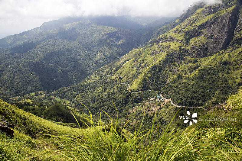 斯里兰卡埃勒峡口隘口风光图片素材