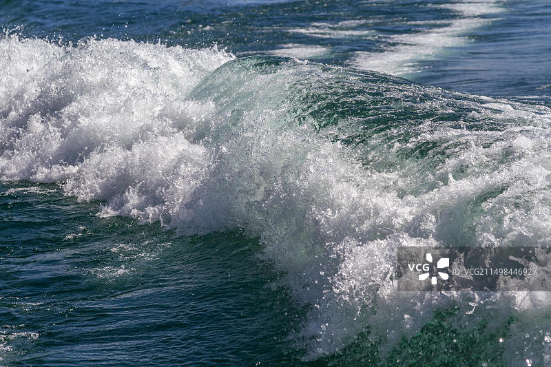 意大利加尔达湖球道景观图片素材