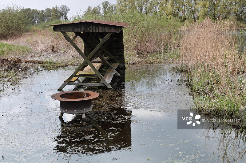 德国梅克伦堡-前波美拉尼亚州佩内河谷自然公园的旅游设施图片素材