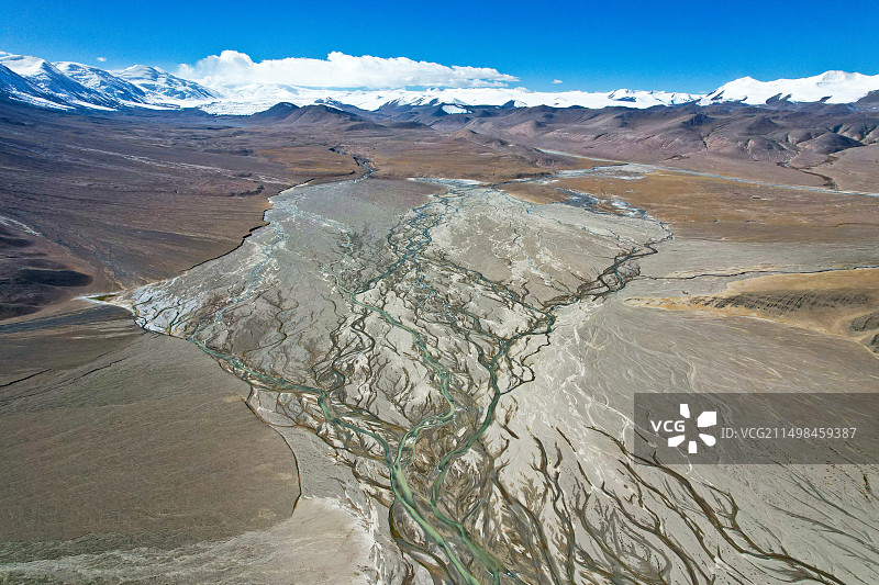 新疆玉龙喀什河源区风光图片素材