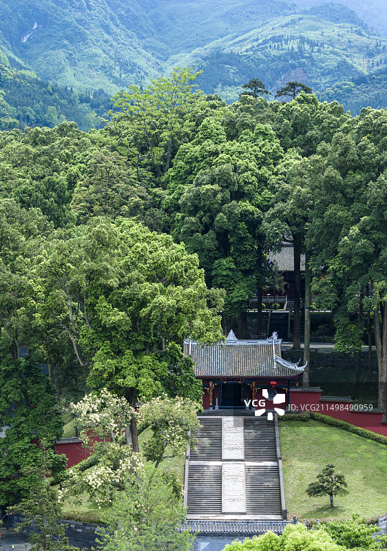 荥经云峰寺图片素材