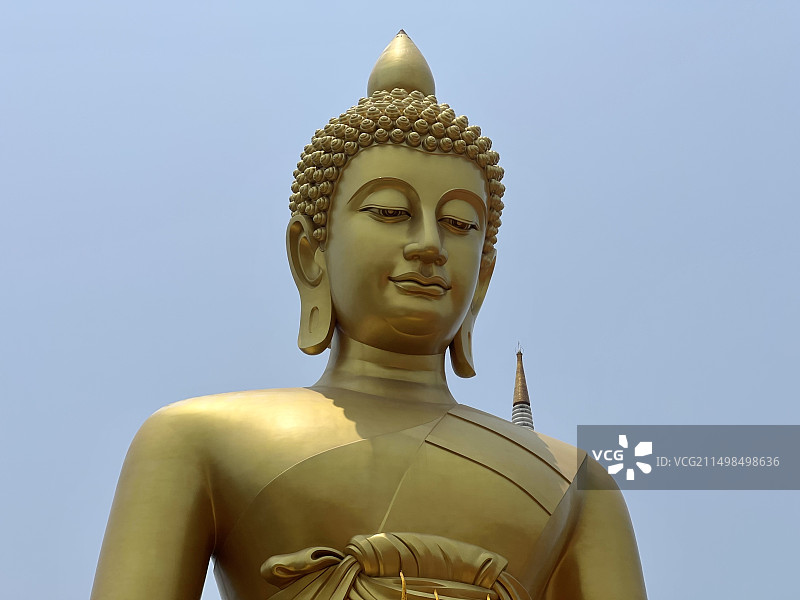 曼谷水门寺大佛图片素材