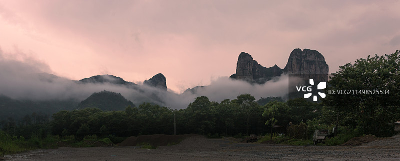 温州永嘉县楠溪江风景区图片素材
