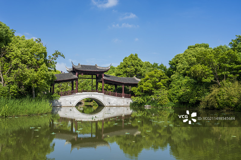 南通啬园风景区图片素材