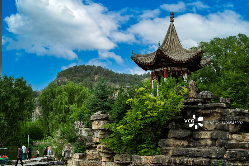 兰州市安宁区仁寿山生态文化旅游景区图片素材