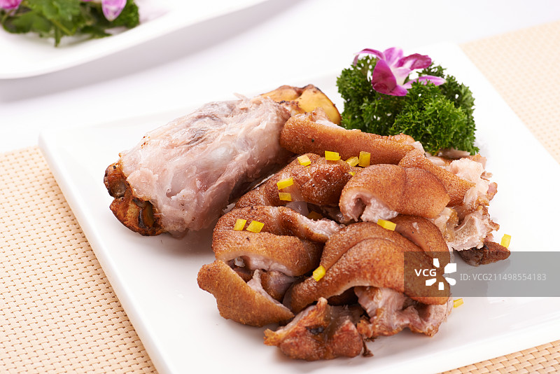 椒盐猪手图片素材