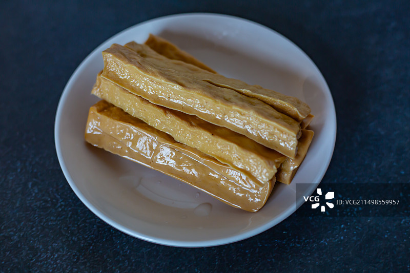 河北保定涞源特产酸浆豆干图片素材