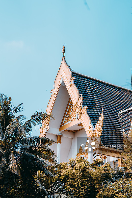 泰国旅行 曼谷三藩佛寺 东南亚寺庙图片素材