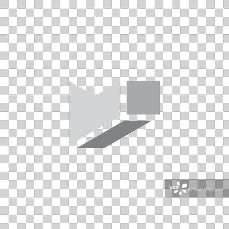 字母M金属工业简约标志图片素材